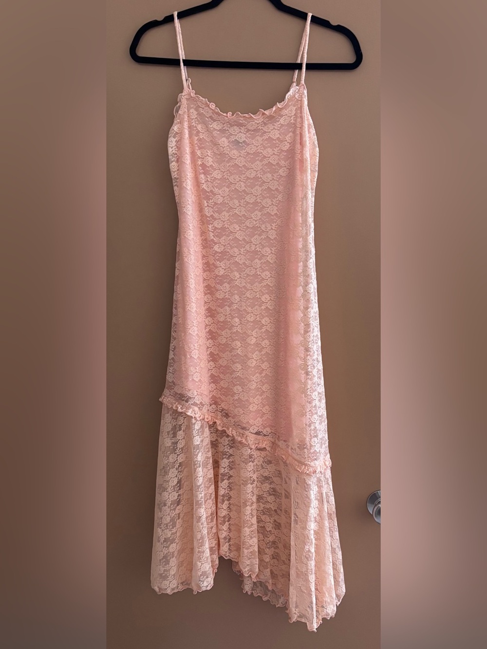 Old Navy Fit and Flare Lace Midi Dress